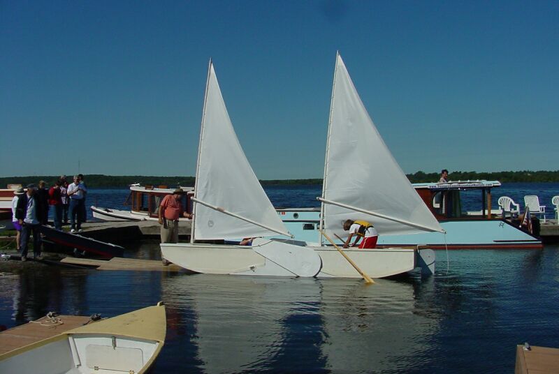 Bolger Brick Grout - join 2 boats together